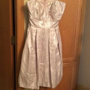 NWT Eliza J lavender jacquard dress